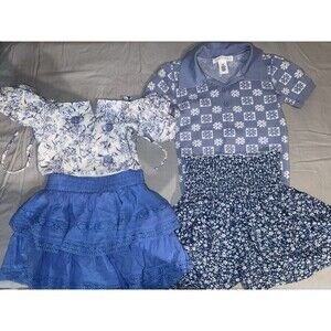 Teen Girl XS Summer Bundle. Skorts, Shirts, Tops. Lot Of Four. Great Condition.